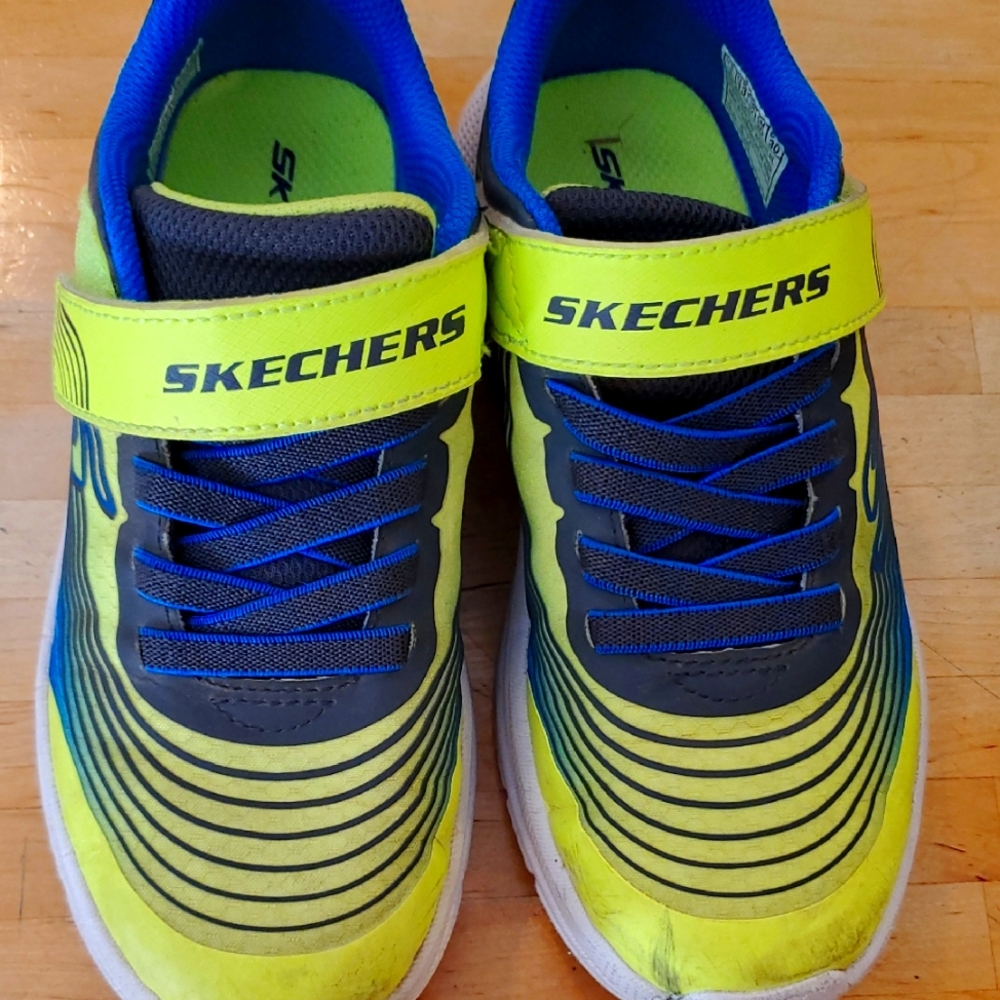 Skechers Kids' Blue and Yellow Shoes